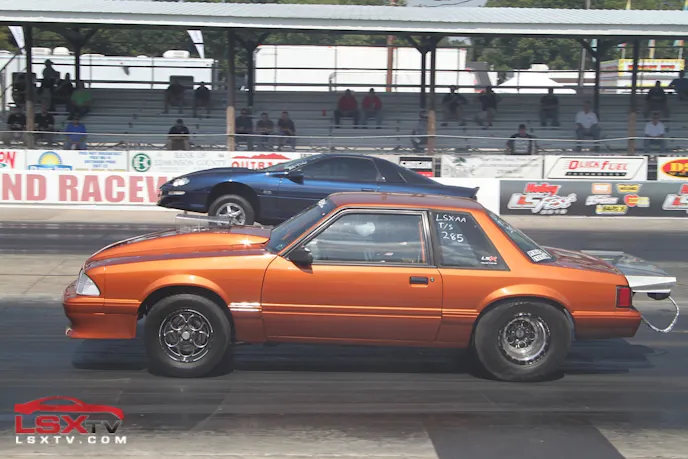 But for a slow first pass, Terry Gabeletto might have been True Street champ - his 10.21, 9.82, and 9.09 averaged out to 9.710 and the runner-up spot.