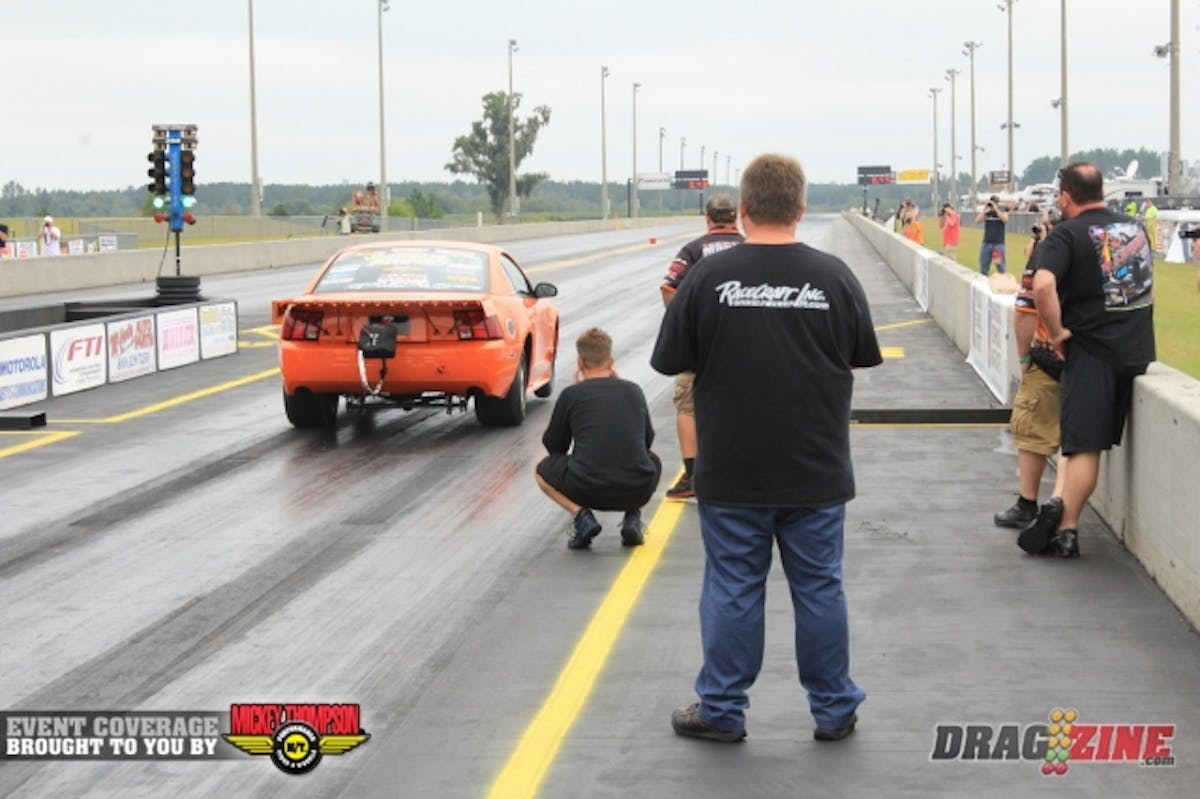 Dean Maranis put up a 4.63 @ 155 with his nitrous big block X275 Mustang based out of New York. Maranis is a top contender in the class.