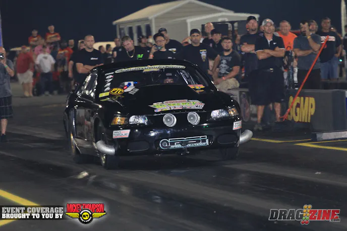 Frank Soldridge took sixth with a 4.37 at just 178 clicking it early.