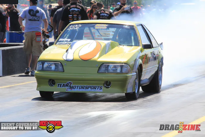 Chris Tuten landed number one on Outlaw Drag Radial with a 4.35 at 179 MPH for the Pelion South Carolina racer.