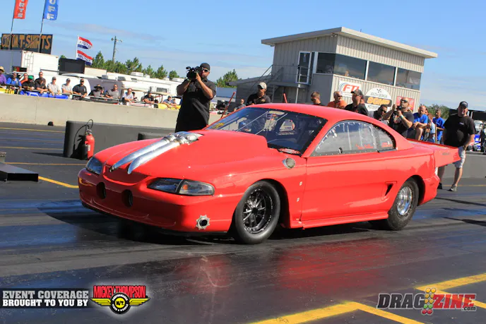 The Kevin Mullins earned the top spot in PTC Radian vs the World with a 4.232 at 189 MPH.