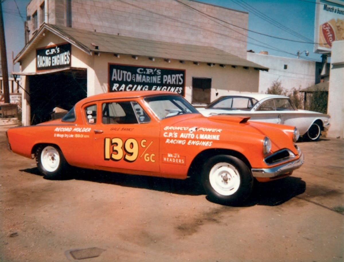 Gale Banks' 1953 Studebaker. World record holding C Gas race car.