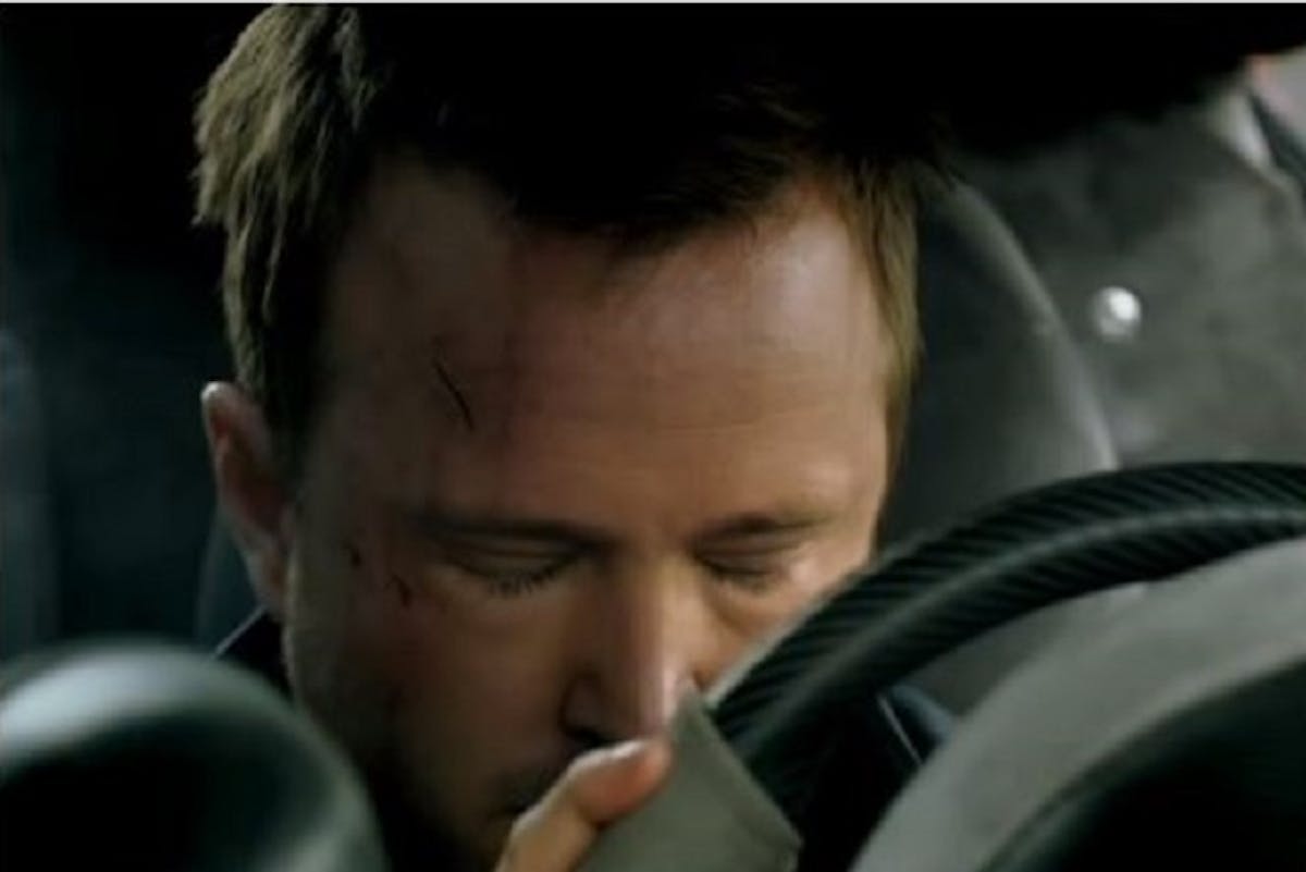 Aaron Paul stars as another bad guy we still want to root for.