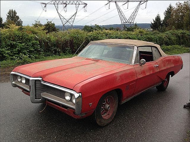 1968 Pontiac Parisienne convertible