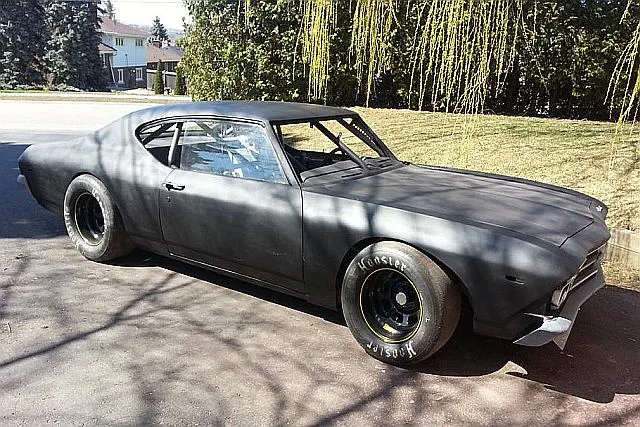 1969 Chevelle stock car side