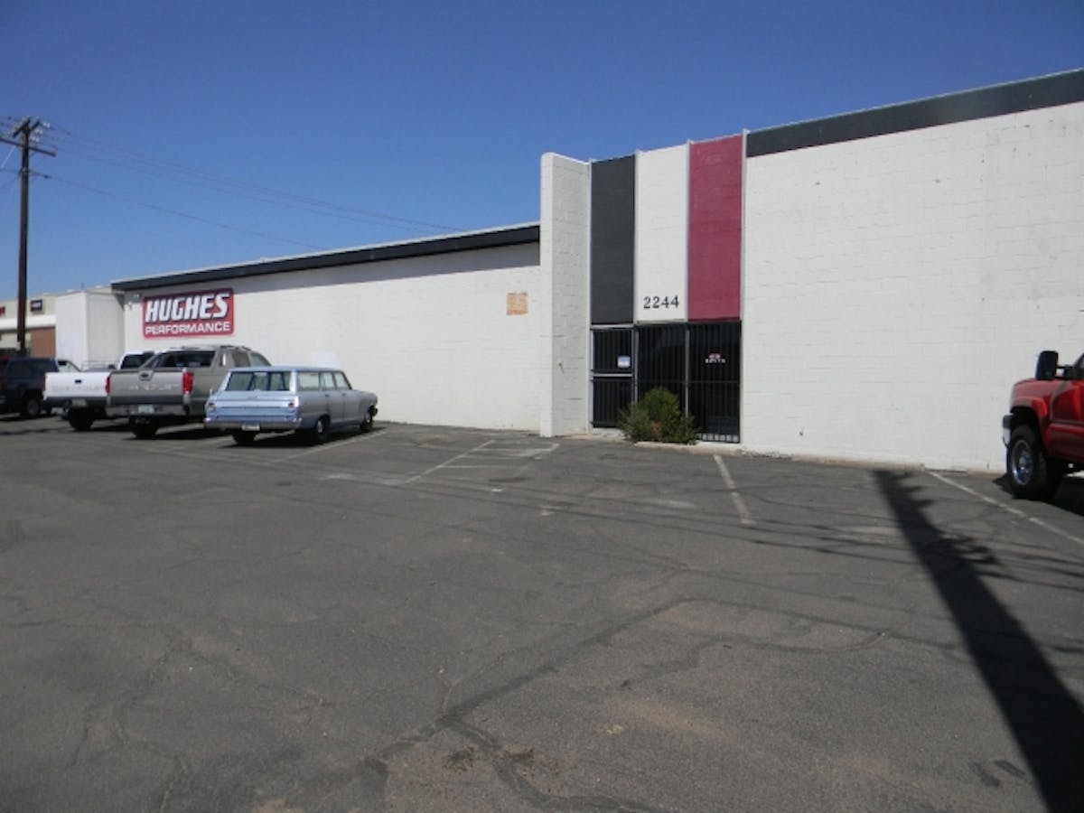 The Hughes Performance headquarters in Phoenix, Arizona, where they've been churning out race-winning components since 1971 and where we'll be constructing Project Fugly's Powerglide transmission and torque converter.