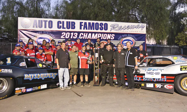 2013 Champions Rupert & Bays and race winner John Hale