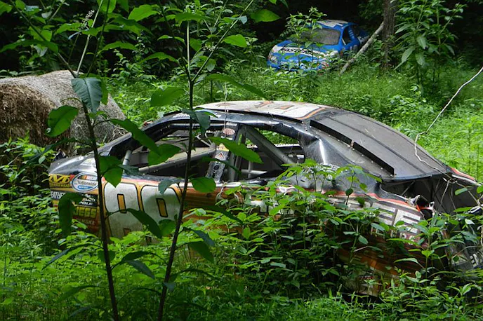 Dale Jr. graveyard wrecks