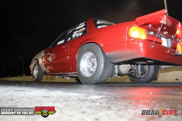 Mike Miller runs out of the Ford Speed Racing camp in Ultimate Street with Joe Bonczek crewing.