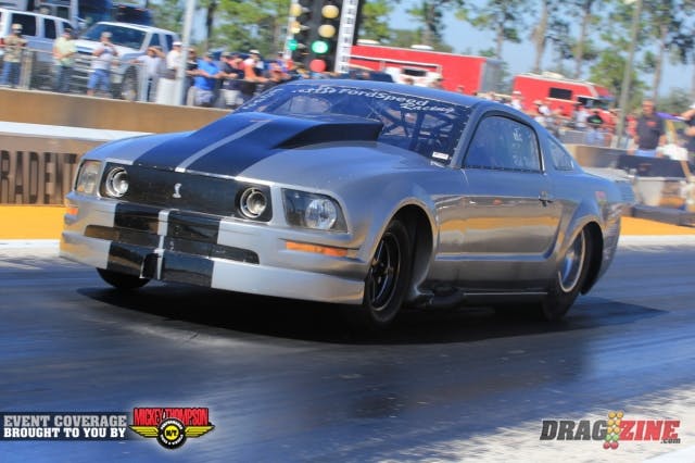 Rob Wells is doing well after a switch to big tires and alcohol. The Ford Speed Racing entry saw some dyno time just last week at the shop, his 4.200 at 178 earned fifth after one session.
