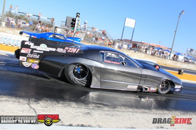 Klugger is chipping away running a 4.006 at 195 this round, just so close to his first three second run.