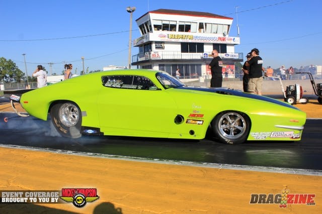 Pro Lite Batteries team mate Ruben Tetsoshvili is running his Pro Mod Camaro this weekend and sits eleventh after two rounds of Pro Mod qualifying.