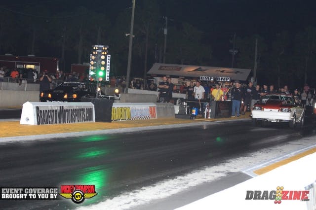 Drakeford and Swanstrom lined up for a little grudge action in the final session. Drakeford took it on a holeshot, his 5.143 at  134 to Swanstrom's quicker 5.139 at 139.