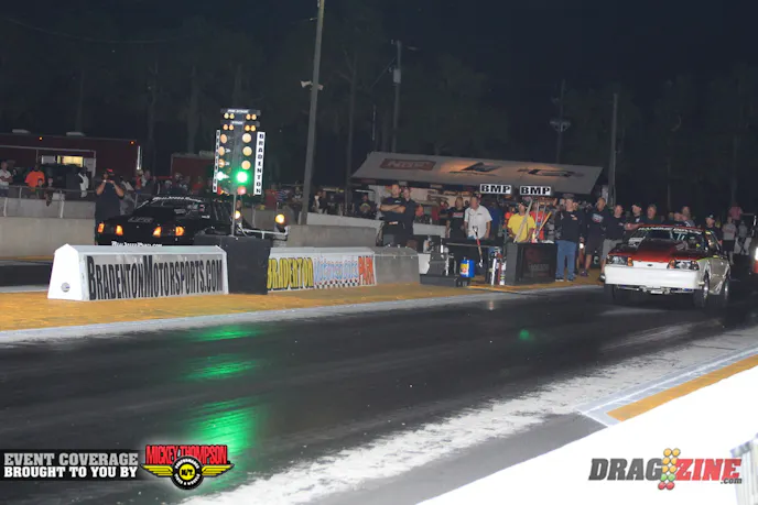 Drakeford and Swanstrom lined up for a little grudge action in the final session. Drakeford took it on a holeshot, his 5.143 at  134 to Swanstrom's quicker 5.139 at 139.