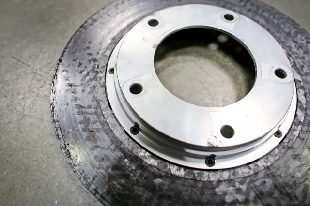 In direct opposition to how steel brakes perform, carbon fiber steps up its game as the mercury rises, reaching it's peak potential at around 1,000 degrees fahrenheit. Even at this temperature and at its upper operating temperature of over 5,000 degrees, carbon rotors do not warp or break.