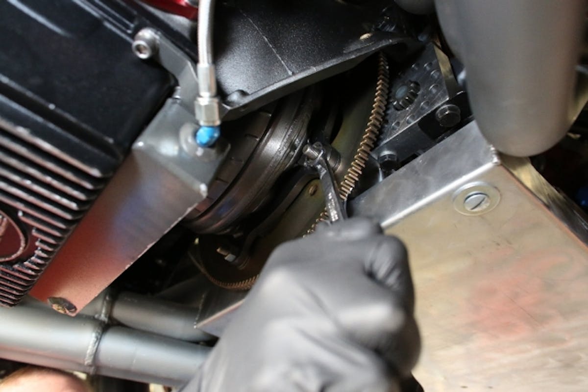 As you can imagine, a loose bolt on any driveline component can be consistency of performance at best, and pure destruction at worst. It's a good idea to routinely check all of the bolts, from the transmission to the converter, to the