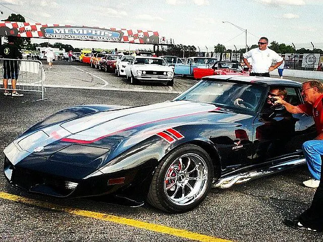 Rusty Wallace's 1978 Corvette.