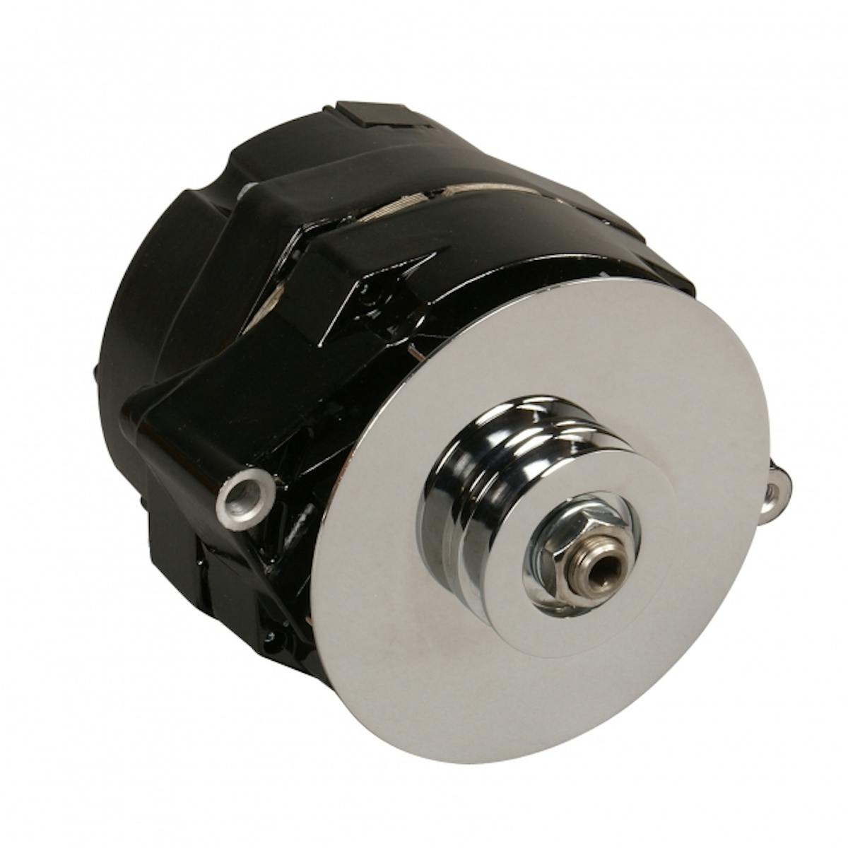 Summit Racing Equipment offers a nice variety of house brand GM alternators yielding extraordinary quality and power output but at more affordable prices. If you're on a tight budget and need charging capacity and good looks, check out Summit's website. 