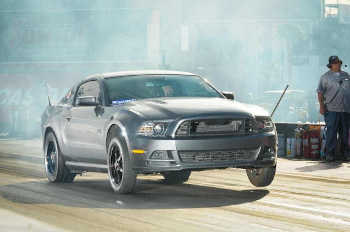 The biggest improvement has been its consistency; while the Mustang was stuck in the mid 1.60s, it now stays in the consistent low 1.50 to high 1.40 range, typically within three to four hundredths each run. Photo Credit: Robert Grice, Extreme Photography