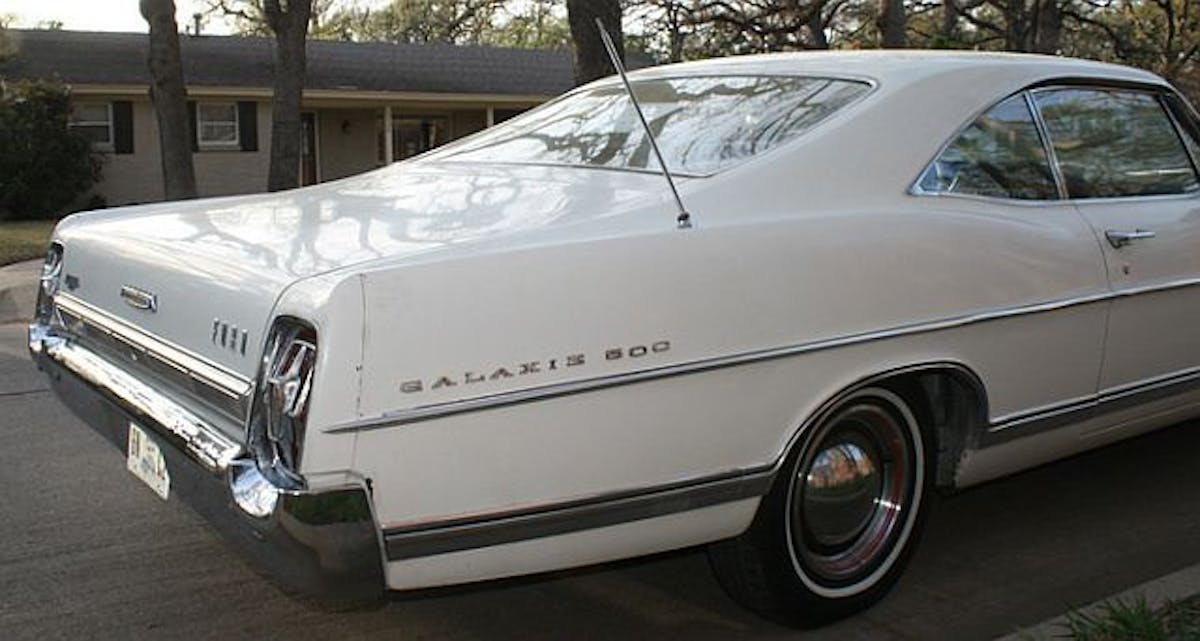1967 Ford Galaxie 500 rear quarter