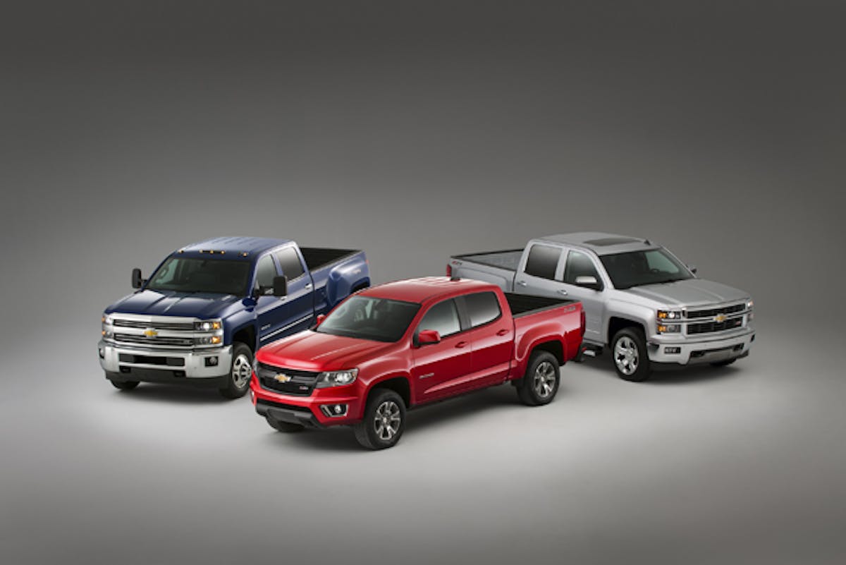 2015 Chevrolet Colorado rounds out the industry’s only three-t