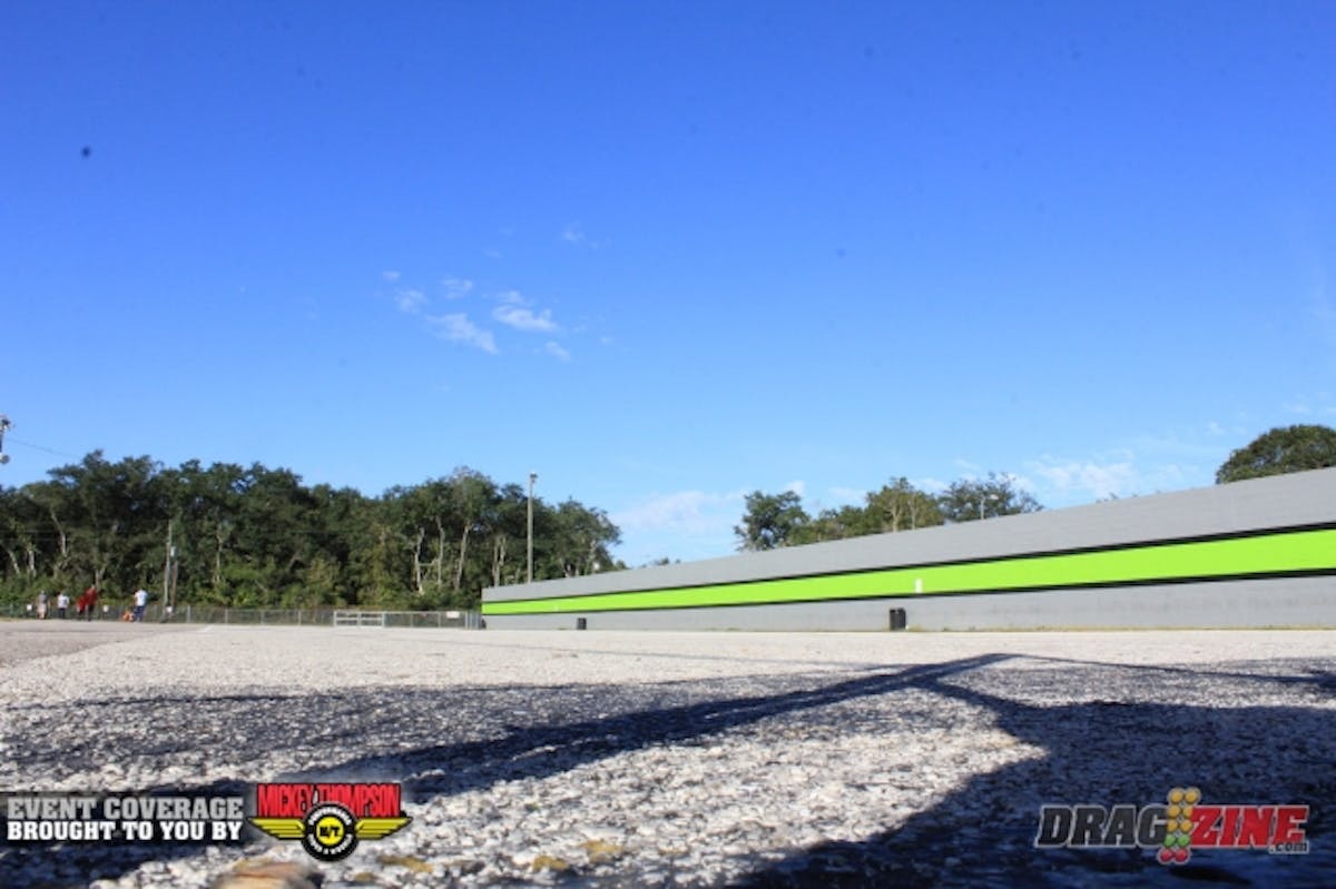 The calm before the storm. We should be racing about 10:30 this morning. It's pretty relaxed in the pits this morning with most racers just warming their cars up and getting ready for round one.