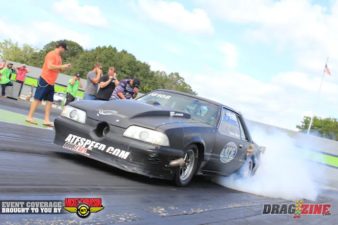 Sean Ashe struggled with ignition issues in the late qualifying rounds and Team AFT thought they had is fixed with a borrowed box from Phil Hines but that wasn’t the case as its still misfiring under load. Hopefully they can make it right for round two where he faces Dean Vallese.