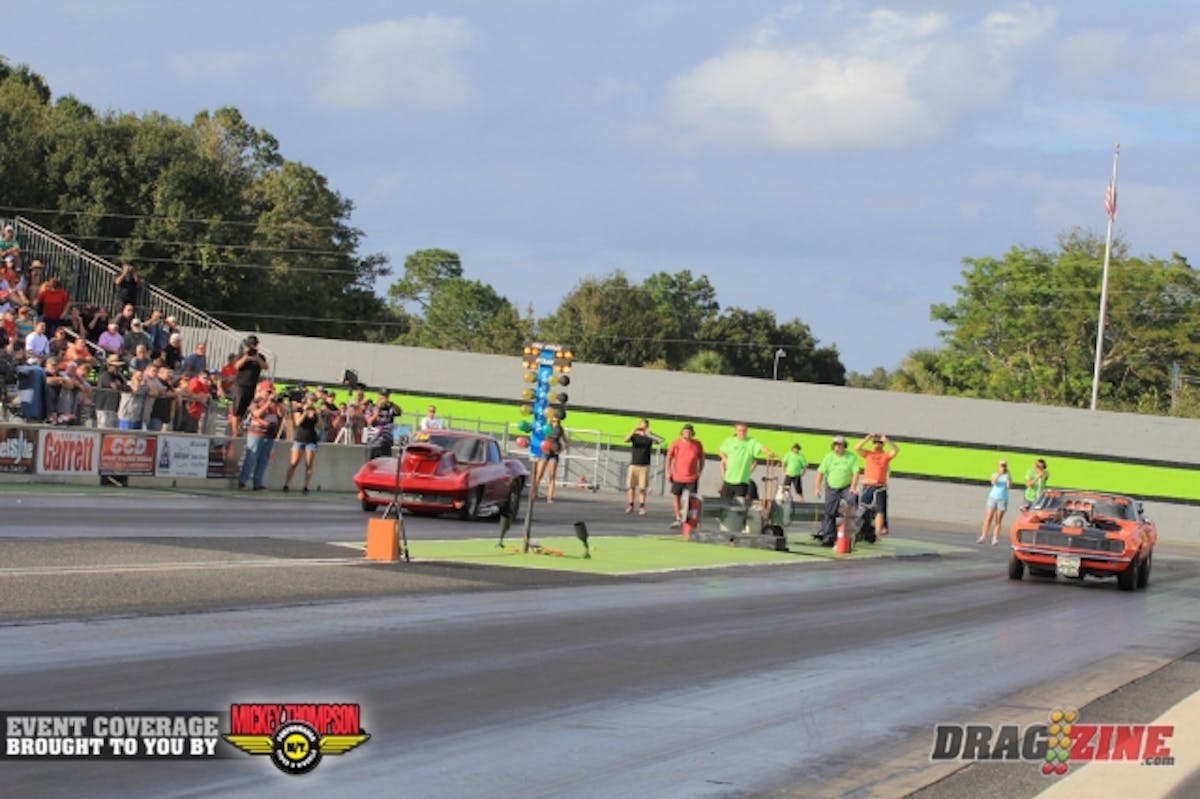 Lil Bull faced off in a match with Jimmy Stobel in a battle of two long time OWSN participants taking the win and earning a bye to the finals with Frank Meshaw who took out Jeff Lutz with a 6.68 at over 200 MPH.