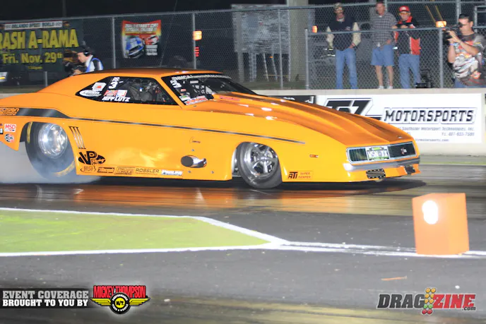 Jeff Lutz improved his ET a full three tenths to a 6.23 at 236 but fell to fourth due to George Williams moving up.