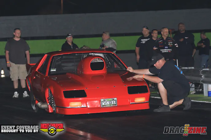 Gene Kerr landed sixth in Super Pro Street with 92 IROC based out of Winter Garden, Florida running a clean 6.54 at 207 MPH.
