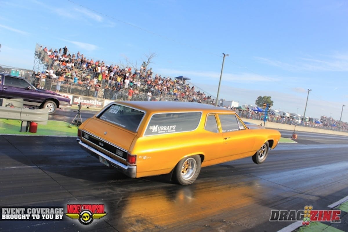 10.0 Index has an interesting mix of cars running the class this weekend. The top eleven cars are in the 10.0x range. There was a gamblers race this evening with some very tight competition. It's won't be easy for anyone in class come Sunday.