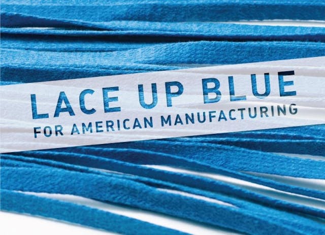 FLINT AND TINDER LACE UP BLUE