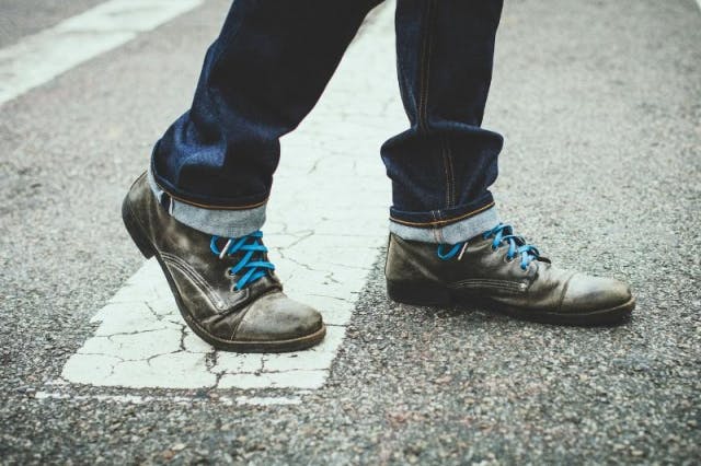 FLINT AND TINDER BLUE LACES