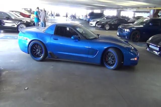 Corvette at the Omni.