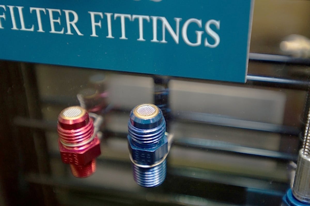 The straight-oriented nitrous filters.