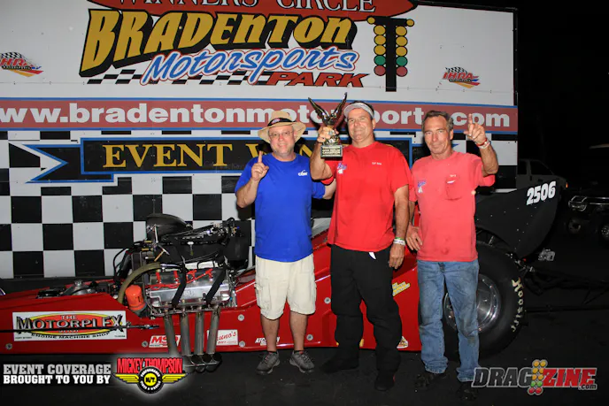 Tom Wirth took the Open Outlaw win on the tree recording a .021 to Melissa Hutson's .041. With's winning 4.78 at 192 was just enough to stay in front of Hutson's 3.76 at 191.