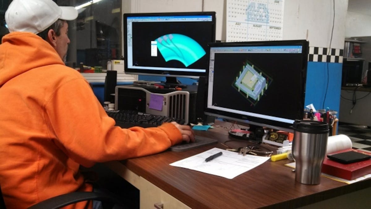 NCRC's lead engineer Daniel uses many different design softwares to develop the technology in racing torque converter design. Daniel's background in aerospace engineering also has the company performing five-axis design work as a subcontractor for the aerospace industry.