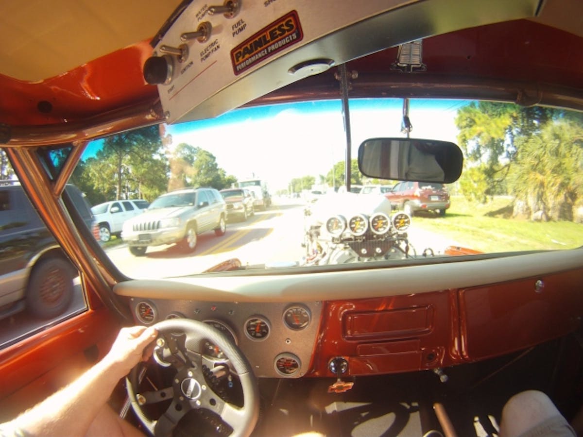 Did we mention Austin and his father drive this bad boy on the street?