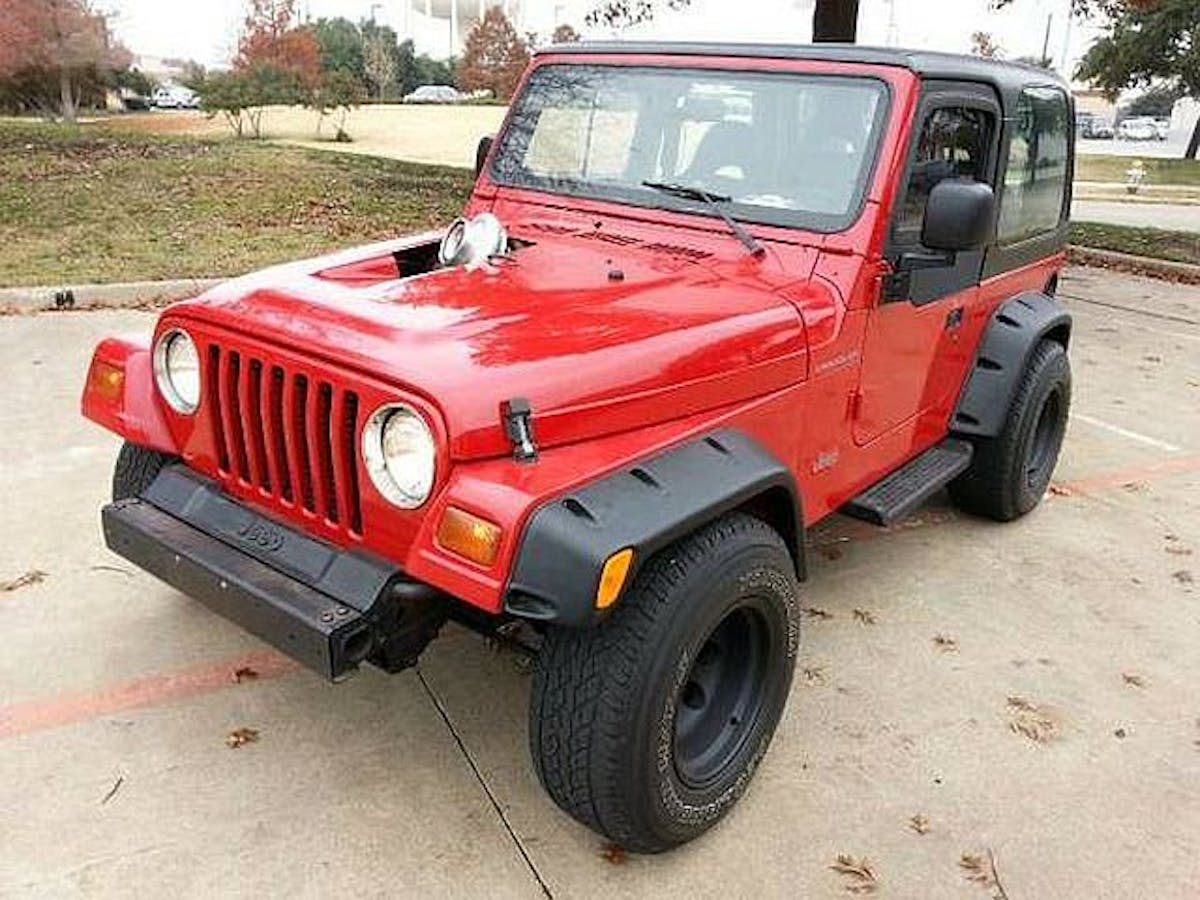 1997 Jeep Wrangler Supra side