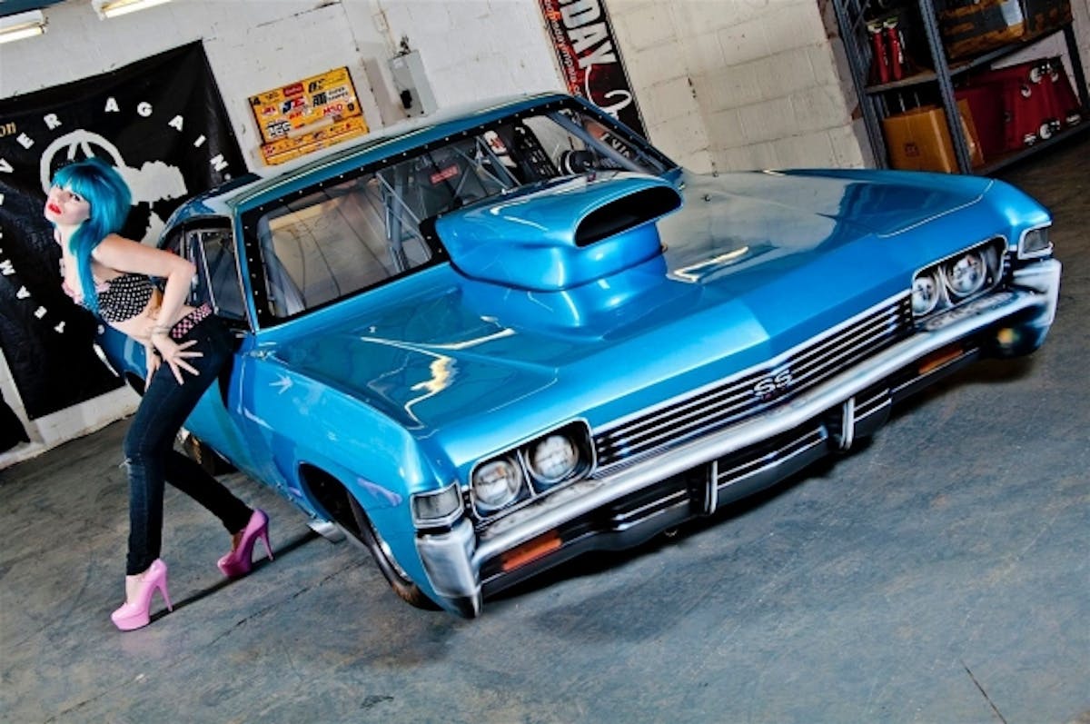 This Impala may look pretty, but it means business.