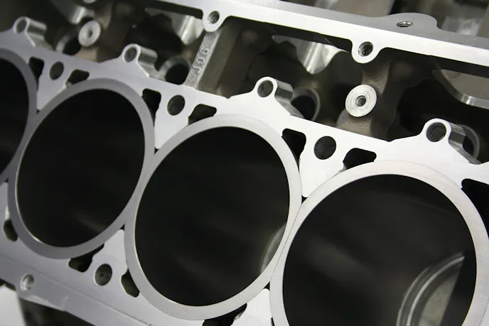 ERL’s dry sleeve block ($2,250 with the customer’s block or core) uses ductile iron sleeves in place of the stock cast iron sleeves from GM that are also longer for more piston support with stroker cranks and short rods.
