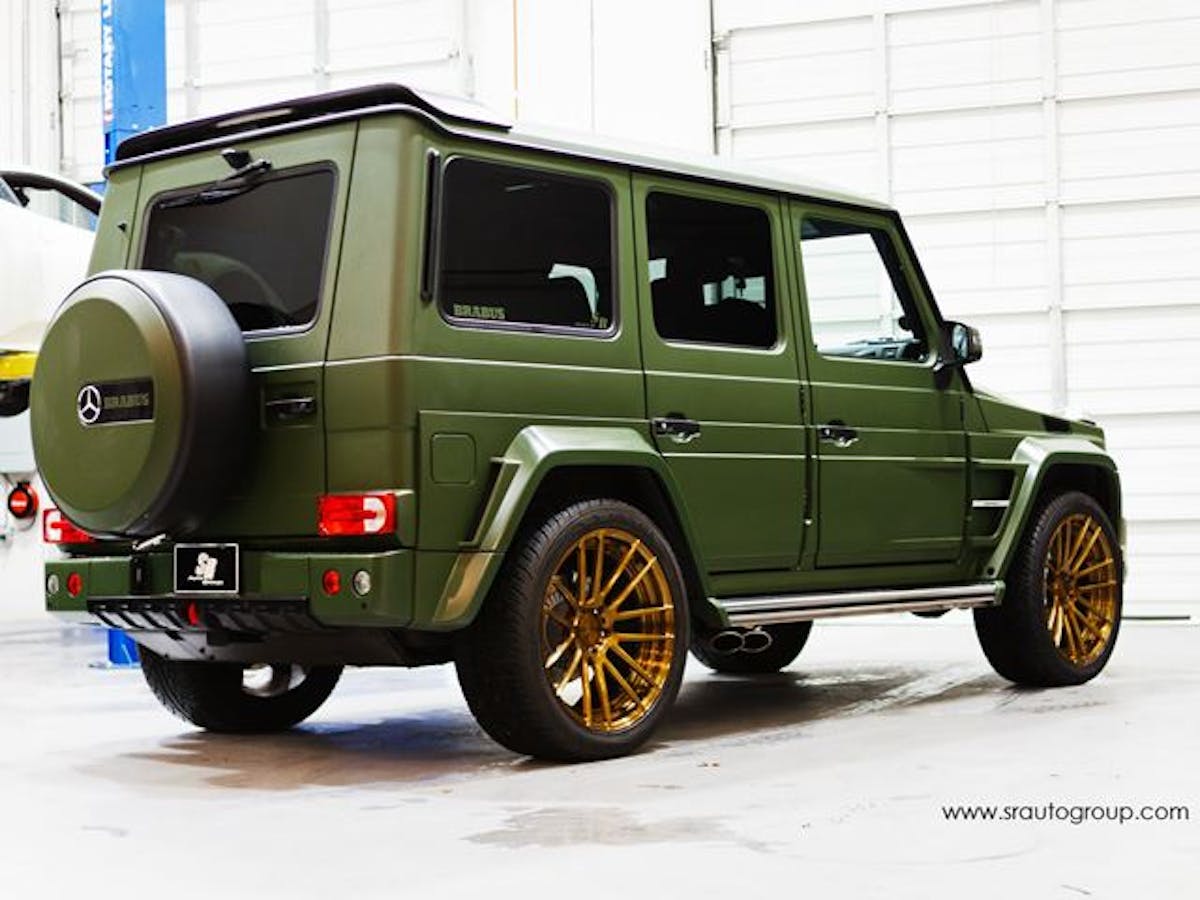 Mercedes G63 Military rear