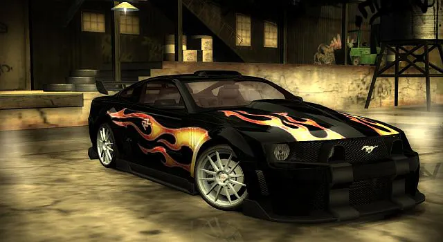 Need For speed most wanted razor mustang