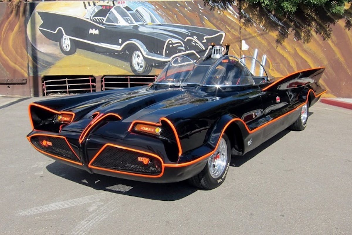 Though the original Batmobile was based on a Lincoln concept, the new one could use a GM design.