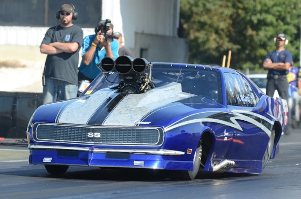 Kevin McCurdy's Hard Racing Blown Pro Mod
