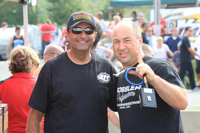 Monty Mikho (left) sold Yellowbullet.com to Autoguide.com this morning in a shocker of a transaction.