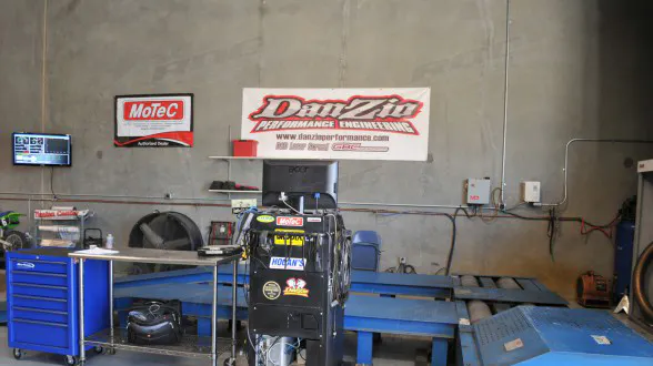 DanZio's in-house engine and chassis dynos have proven invaluable for their team and all their customers as well.