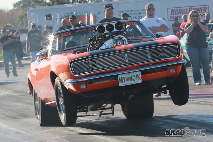 Lil Bulls ride has been around a long time. The past couple of years he has really stepped up the performance and consistency though it's still pretty hard on those big meats out back. It not only runs it's a show stopper in the looks department.