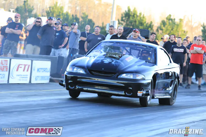 TRZ Outlaw 632 has seventeen cars on the qualifying sheet so far with Troy Blake top qualifier. Alex Shows (pictured) has top MPH at 161.