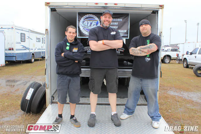 Bart Tobener switched his car to the Holley Dominator fuel injection for 2014 and will be running the full season of NMRA Renegade. The combo is a 5.4 Mod Motor with a Vortech YSI supercharger with an ATF Glide and converter transferring the power. The wing and door panels are from Hyperformance Motorsports with the rest of the car and engine built in house at MV Performance.